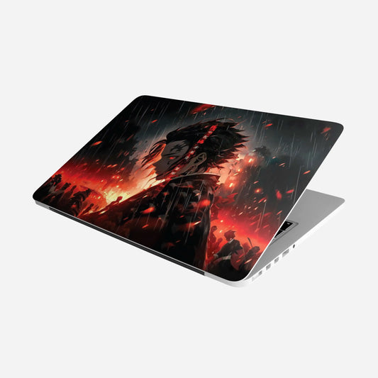 Tanjiro Dark Laptop Skin - 3D