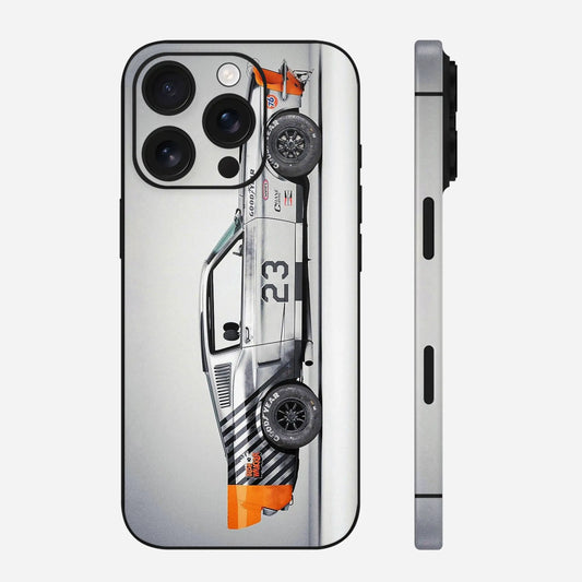 Silver Sports Car Mobile Skin