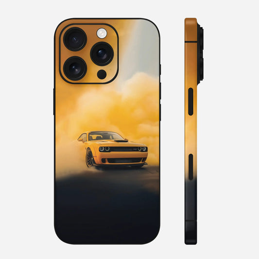 Yellow Car Mobile Skin - Rize Plus
