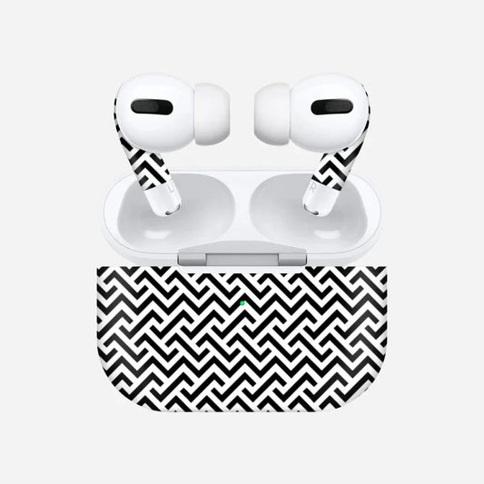 Zig-Zag Wireless Earbuds Skin - Rize Plus