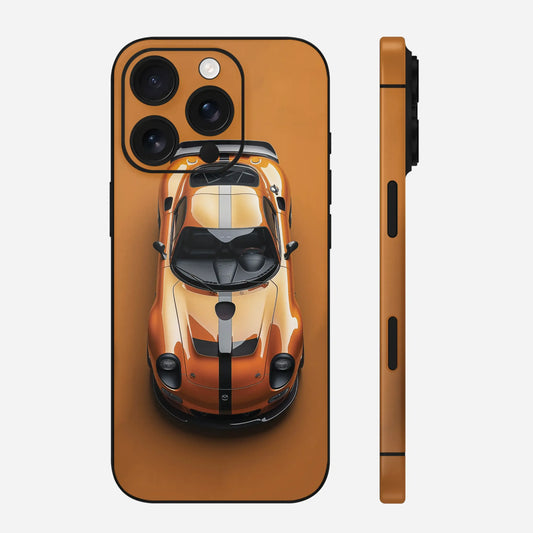 Orange Car Mobile Skin - Rize Plus